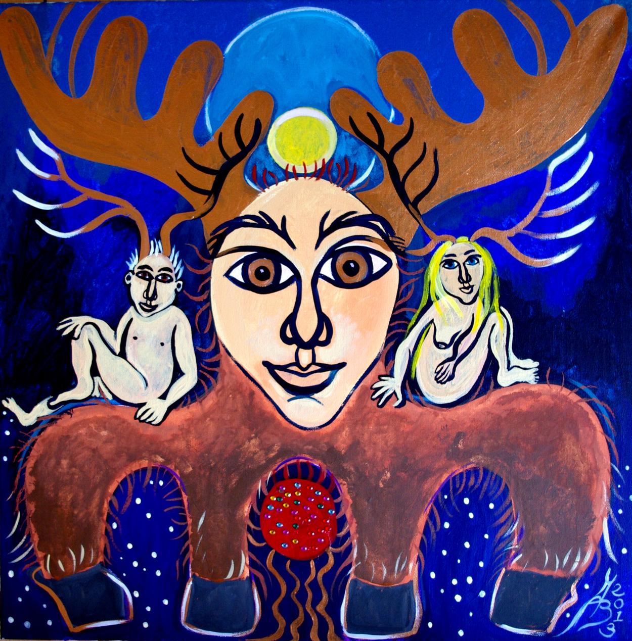 Shamanic teacher, painter and author in the UK and the world